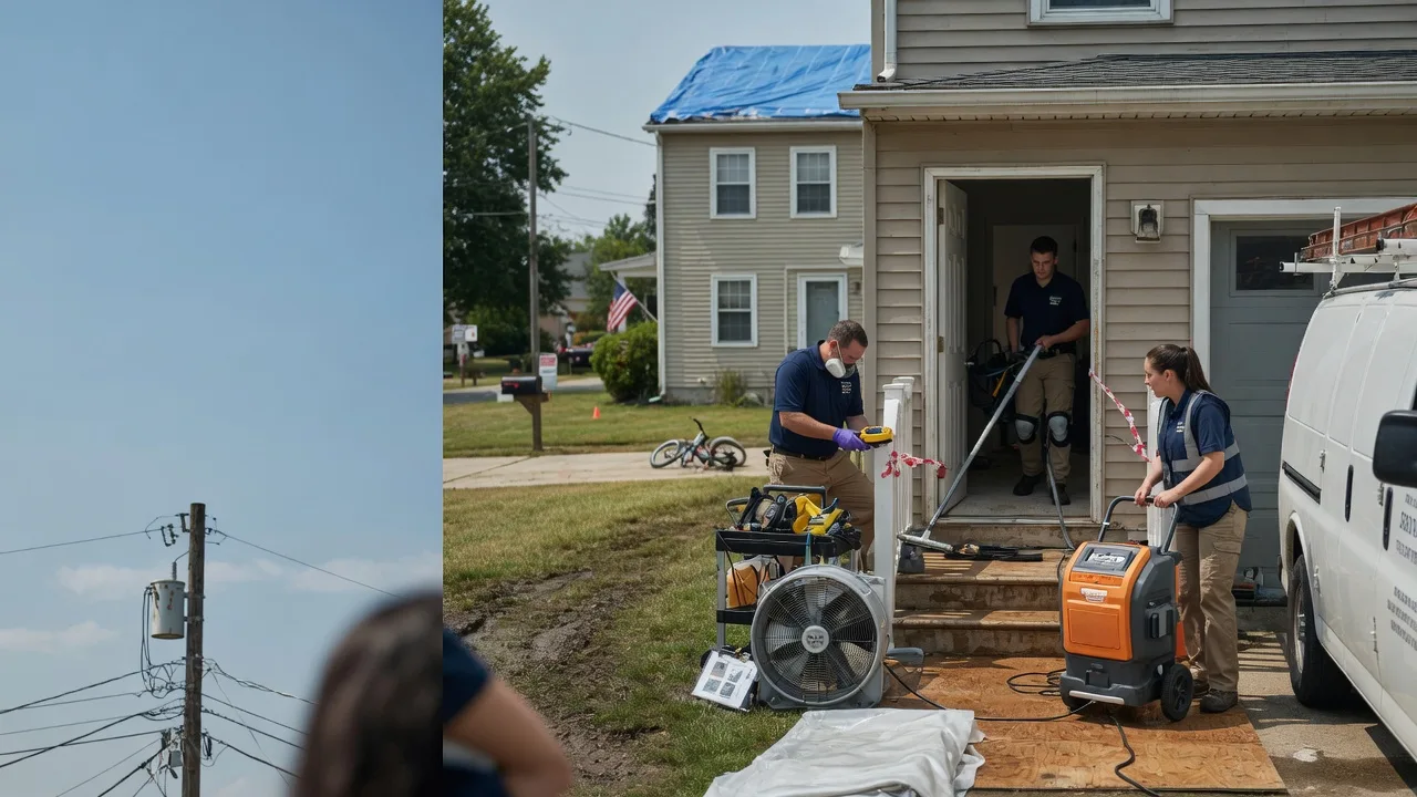 Water Damage Repair in Holland, IN near me